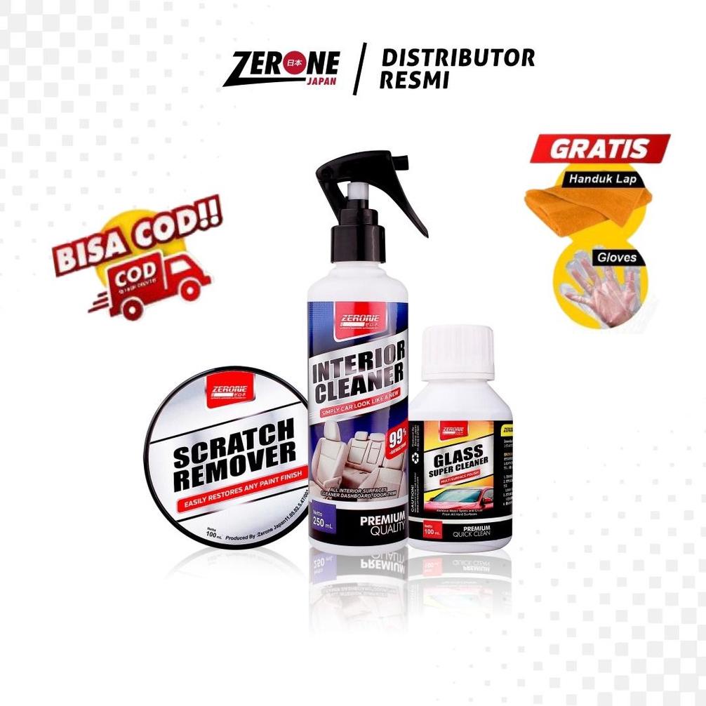 READY Zerone Japan Pembersih Jamur Kaca Mobil Interior Perawatan Eksterior Kendaraan Baret Body Auto