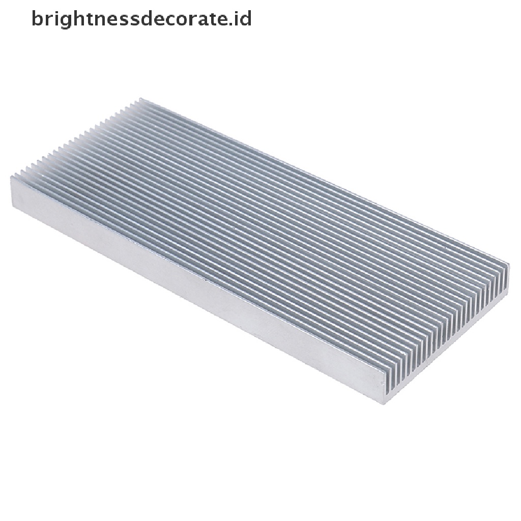 Heatsink Aluminum Ukuran 100x41 X 8mm Untuk Amplifier Led Ic High Power