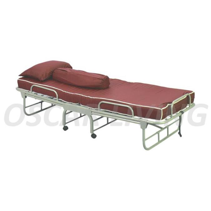 Ranjang Lipat Beta Folding Bed Tsp 40 Beta Biru/Merah - Merah Akirau258Store