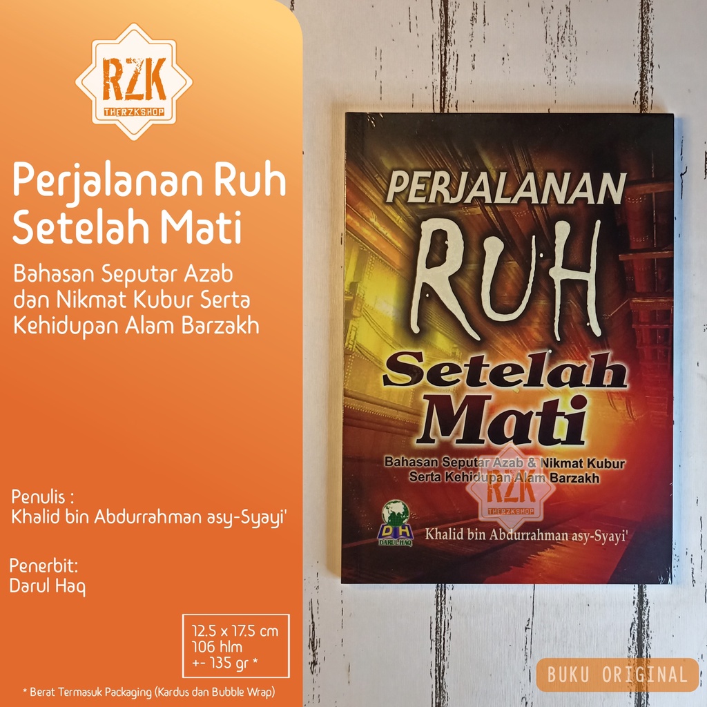 Buku Perjalanan Ruh Setelah Mati