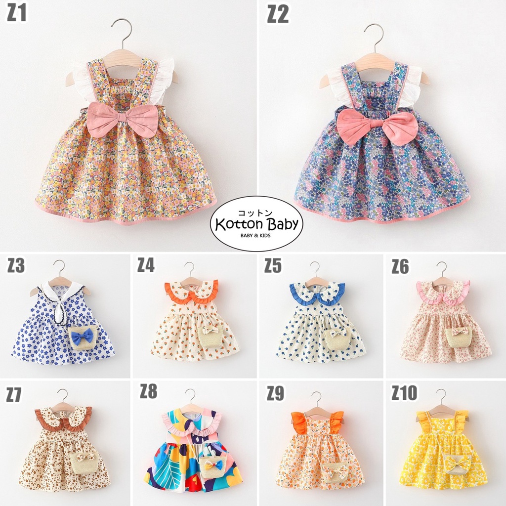 6-36bln DRESS ANAK GAUN BAYI ELEGAN PESTA ANAK PEREMPUAN Catalog Z Y DA