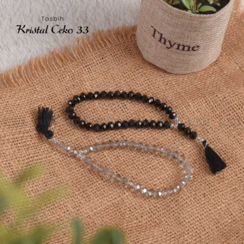 Tasbih Kristal Ceko 33