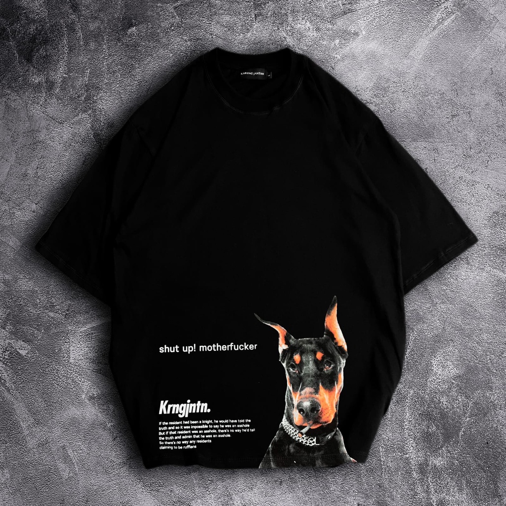 [Reguler] BAJU KAOS GRAPHIC / GRAPHIC T-SHIRT &quot;smokedog&quot;