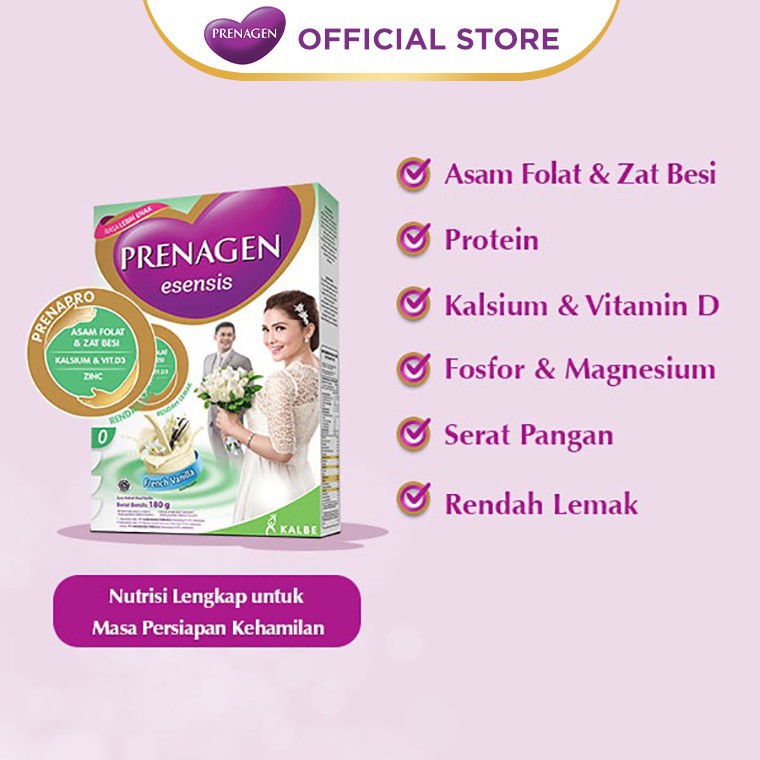 Prenagen Esensis 180 Gram dan 360 Gram Susu Hamil KBB