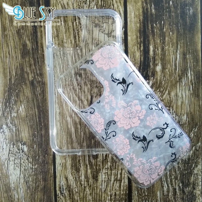 CASE PREMIUM SOFTCASE HARDCASE ANTICRACK MOTIF FLOWER 3 IPHONE 11 PRO