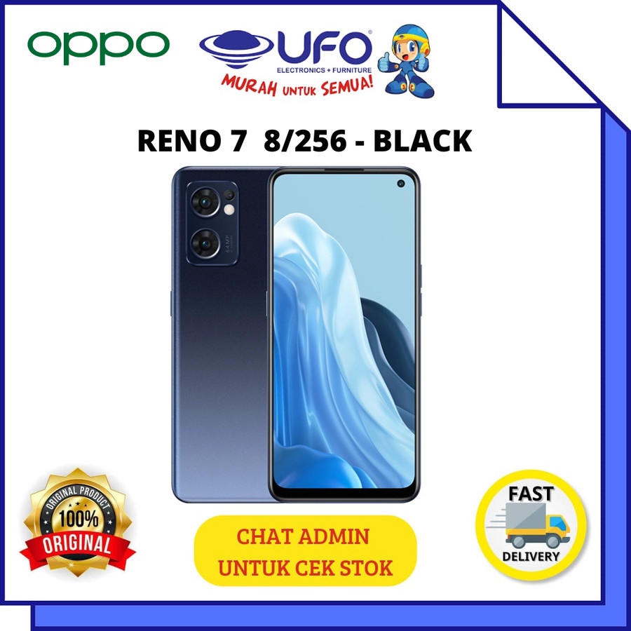 OPPO RENO 7 HANDPHONE 5G RAM 8/256 GB BLACK