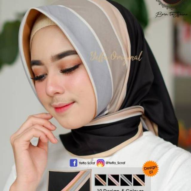 SHANGRILA DESAIN 01 BY YEFFA SCARF