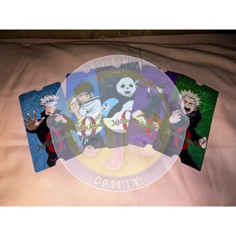 CGV OFFICIAL JJK0 JUJUTSU KAISEN ZERO COLLECTIBLE TICKET SET