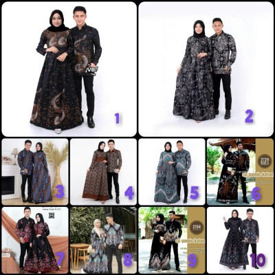 Batik Copel (sarimbit) | Gamis Batik | Kemeja Batik