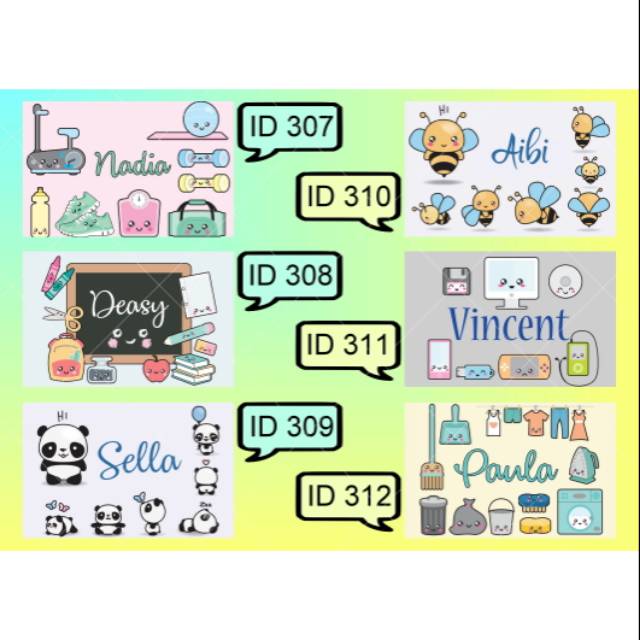 

Bag tag /id card /name tag /luggage name