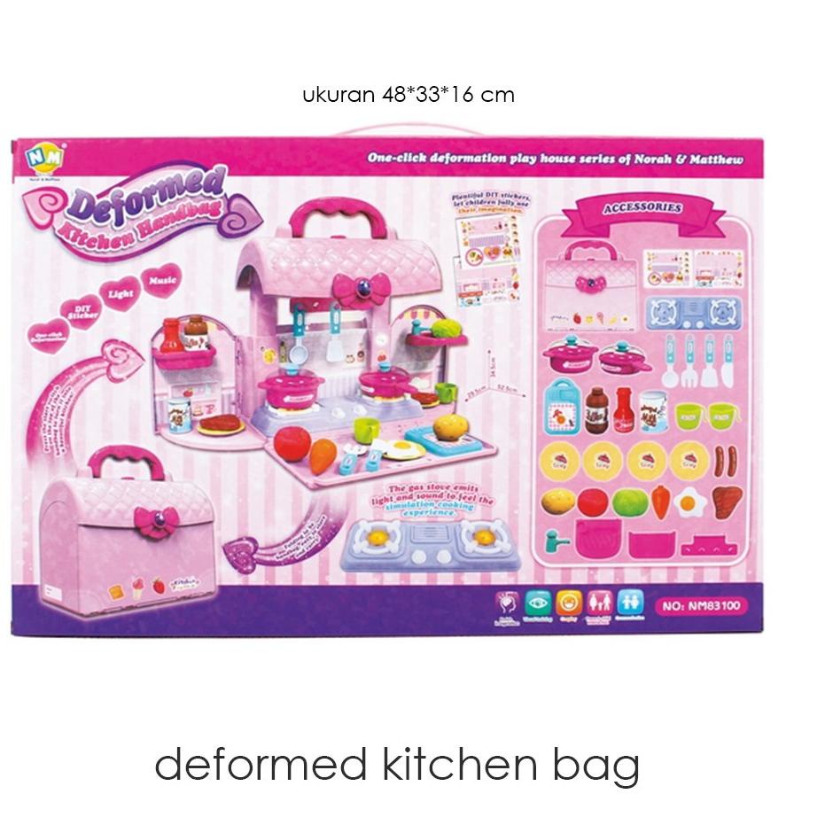 NARAH &amp; MATTHEW Deformed Kitchen Handbag - Mainan Memasak Anak