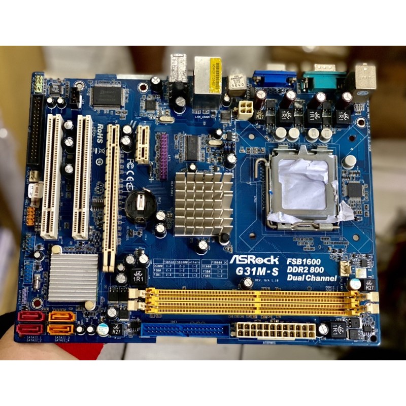 Motherboard Intel Asrock G31M-S Socket 775 DDR2 Second