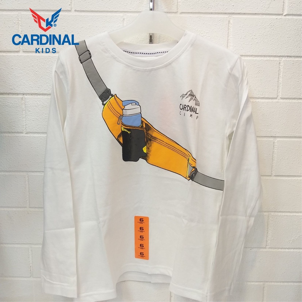 Kaos Cardinal Pria Original Untuk Anak Laki dan Remaja Lengan Panjang