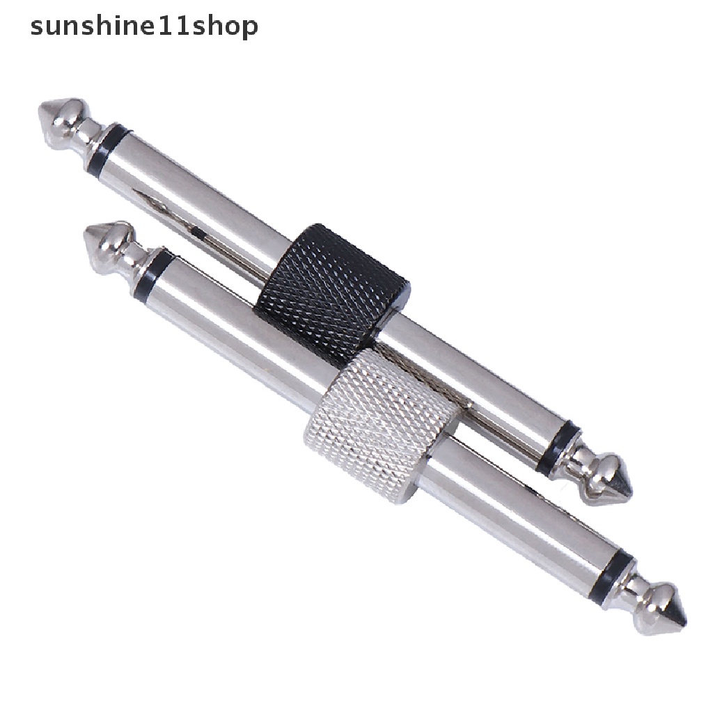 Sho Kabel Adapter jack interface coulper 6.35mm Untuk Efek pedal Gitar