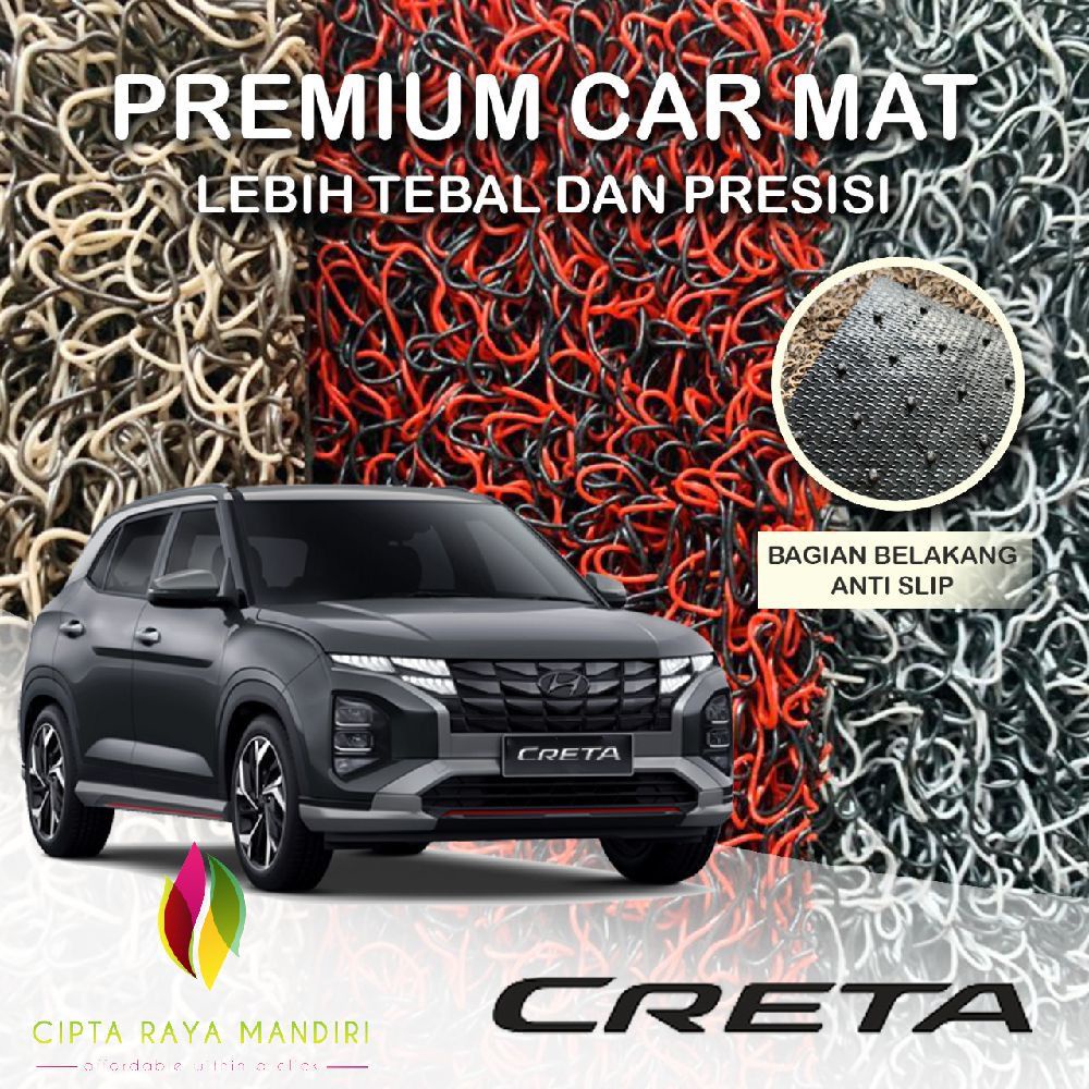 Karpet Mobil Premium HYUNDAI Creta 2 Warna