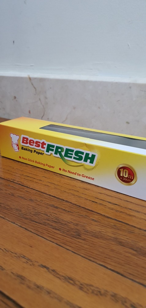 Baking Paper Best Fresh 30cm*10m Warna Putih