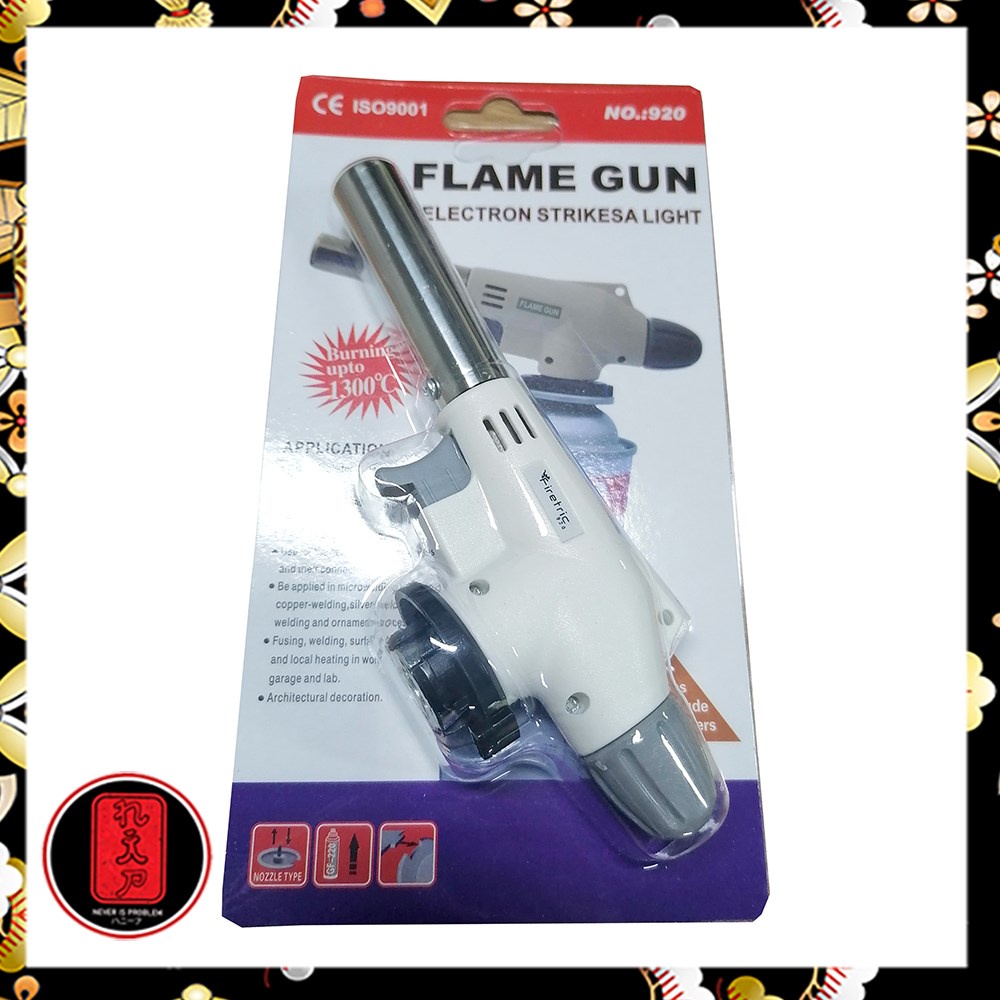 Firetric Portable Gas Torch Butane Flame Gun - 920