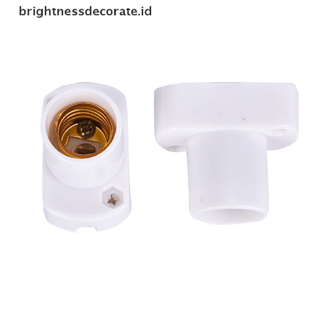 (Birth) 1pc Holder Lampu Bohlam Led E17 E14 Bentuk Kotak