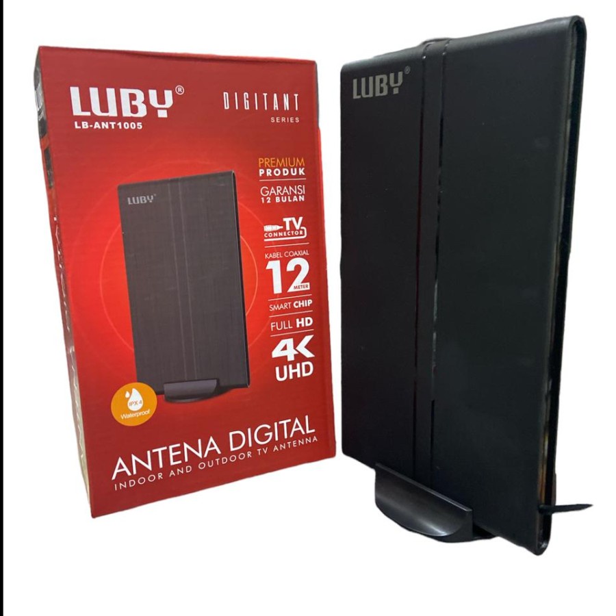 COD ANTENA TV DIGITAL INDOOR DAN OUTDOOR MEREK LUBY LB-ANT1005//ANTENA TV DIGITAL LUBY LB-ANT1005