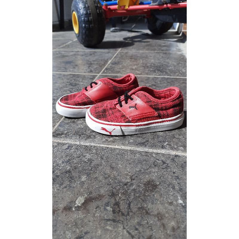 PL Preloved Sepatu Puma Original Authentic Toddler Kids Batita Anak Laki