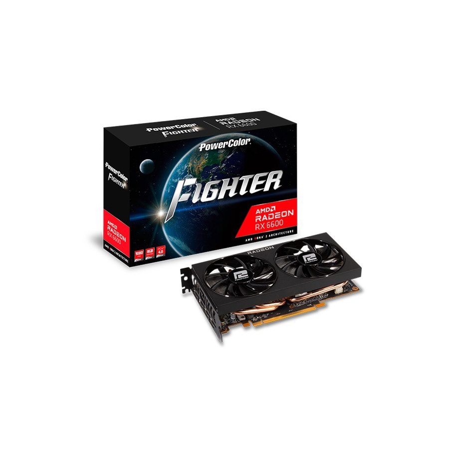 PowerColor Radeon RX 6600 8GB GDDR6 Fighter