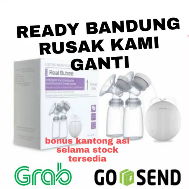 Pompa Asi Elektrik Dua Botol Asi | Real Bubee Elektrik Breast Milk Double Pumping