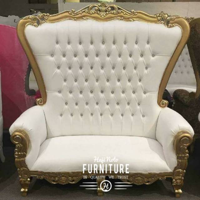 Kursi Princess Syahrini Jumbo - Sofa Tamu Ukiran