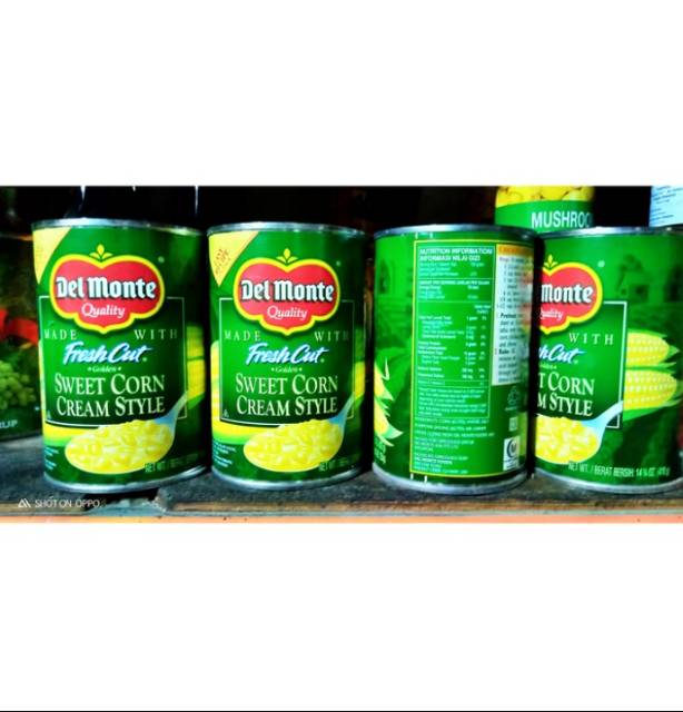 JAGUNG KALENG I DEL MONTE SWEET CORN 425 ml delmonte