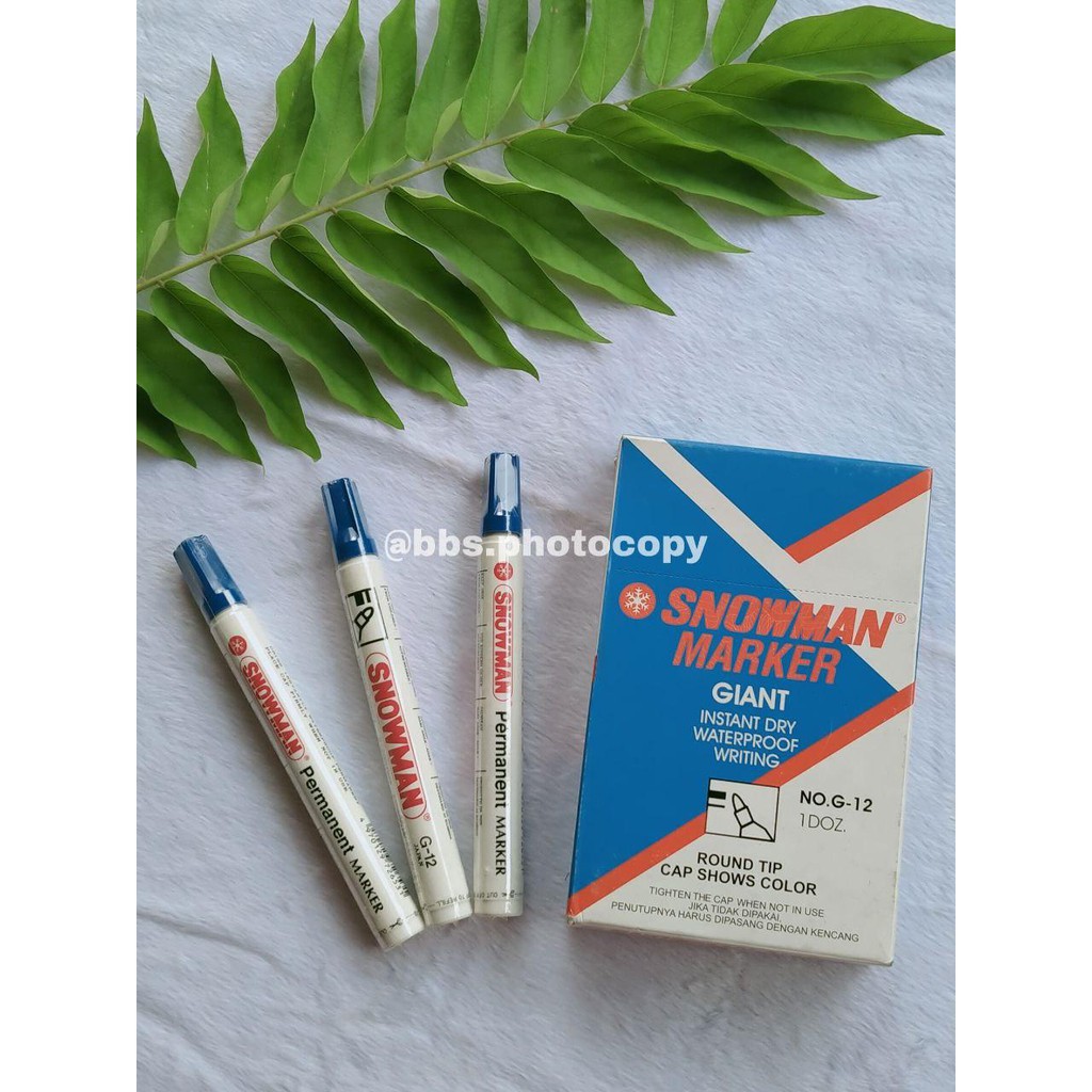 

Spidol Permaneny Marker Warna Biru