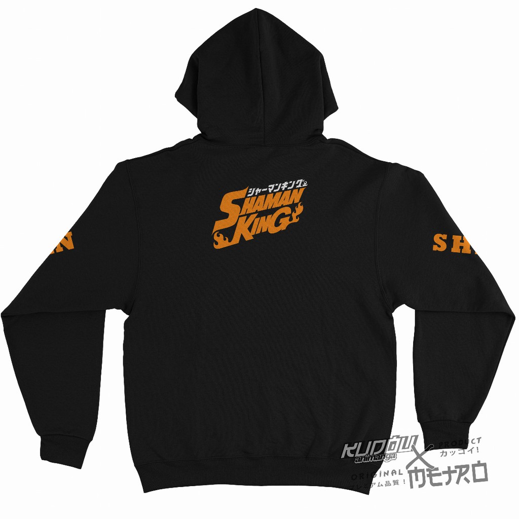 Hoodie Asakura Yoh  Anime Manga Shaman King Premium Fleece