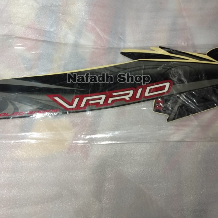 Murah HG00IB Stiker Striping Lis Body Vario Lama 2010 Hitam Full