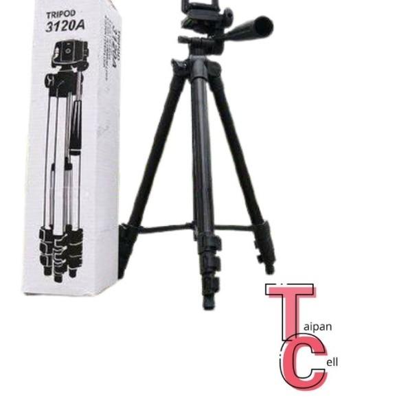❇ - TRIPOD HITAM 3120A / TRIPOD 1 METER / TRIPOD KAMERA & HP - 3120A ➳