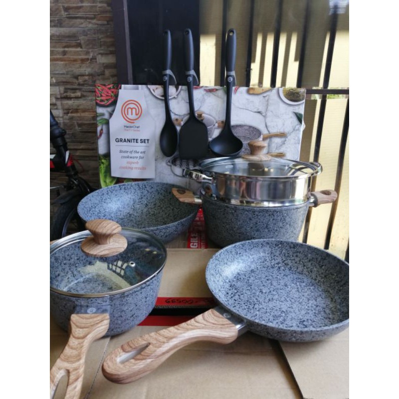 MASTER CHEF GRANIT COOKWARE SET OFF 10