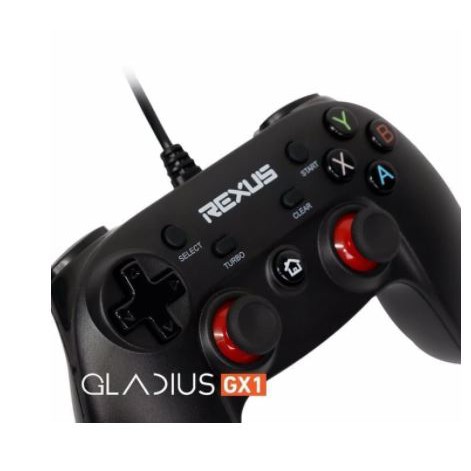 Gamepad single rexus wired usb 2.0 turbo for android Ps3 Pc Gladius gx1 - Joystick controller gx-1