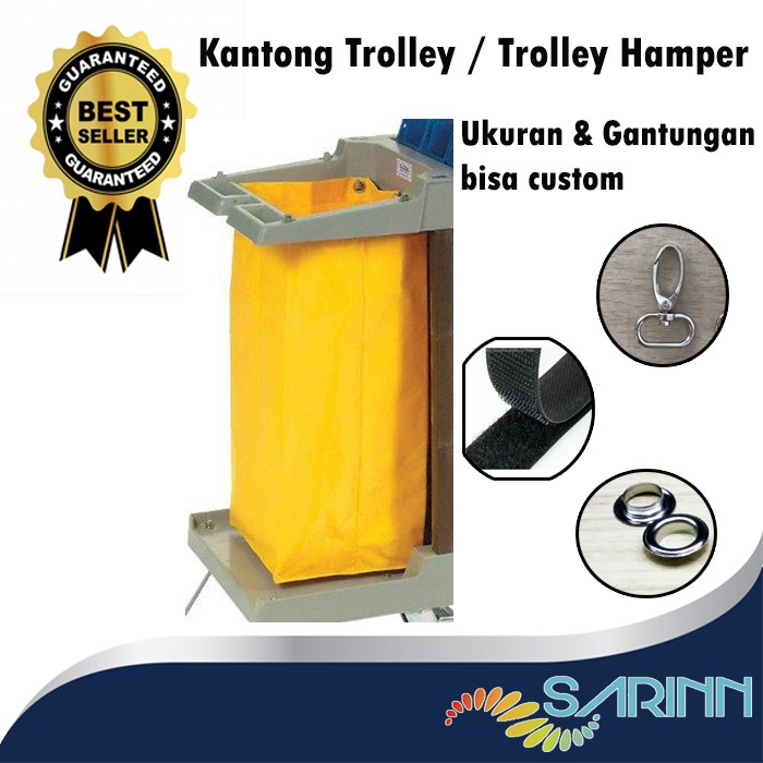 HAMPER KANTONG TROLLEY HOTEL PERALATAN HOTEL PERHOTELAN ROOMBOY TROLLEY HOUSEKEEPING HOUSE KEEPING