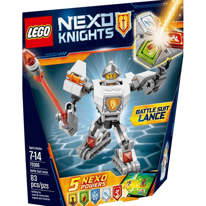 LEGO 70366 NEXO KNIGHTS Battle Suit Lance