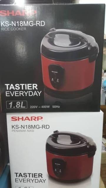 SHARP Rice Cooker 3in1 Merah 1.8Liter KSN18MGRD