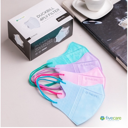 Fivecare duckbill 4ply 25pcs
