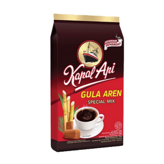 

(Desty Shop)Kapal Api Kopi Gula Aren 10 x 23 g