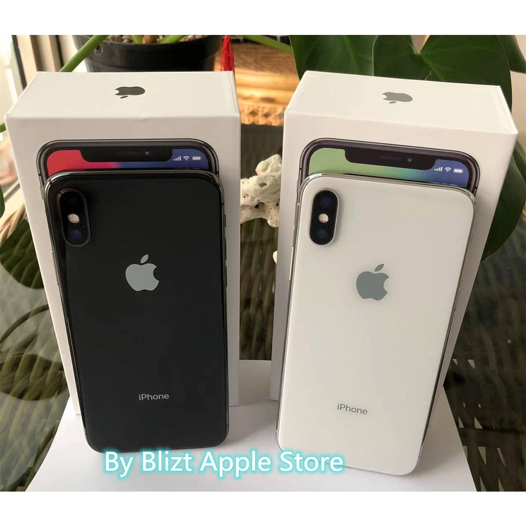 iPhone X 256GB All Sim Silent Fullset Original Second Like new Mulus100%  3utools All Green (Garansi 1 Tahun)