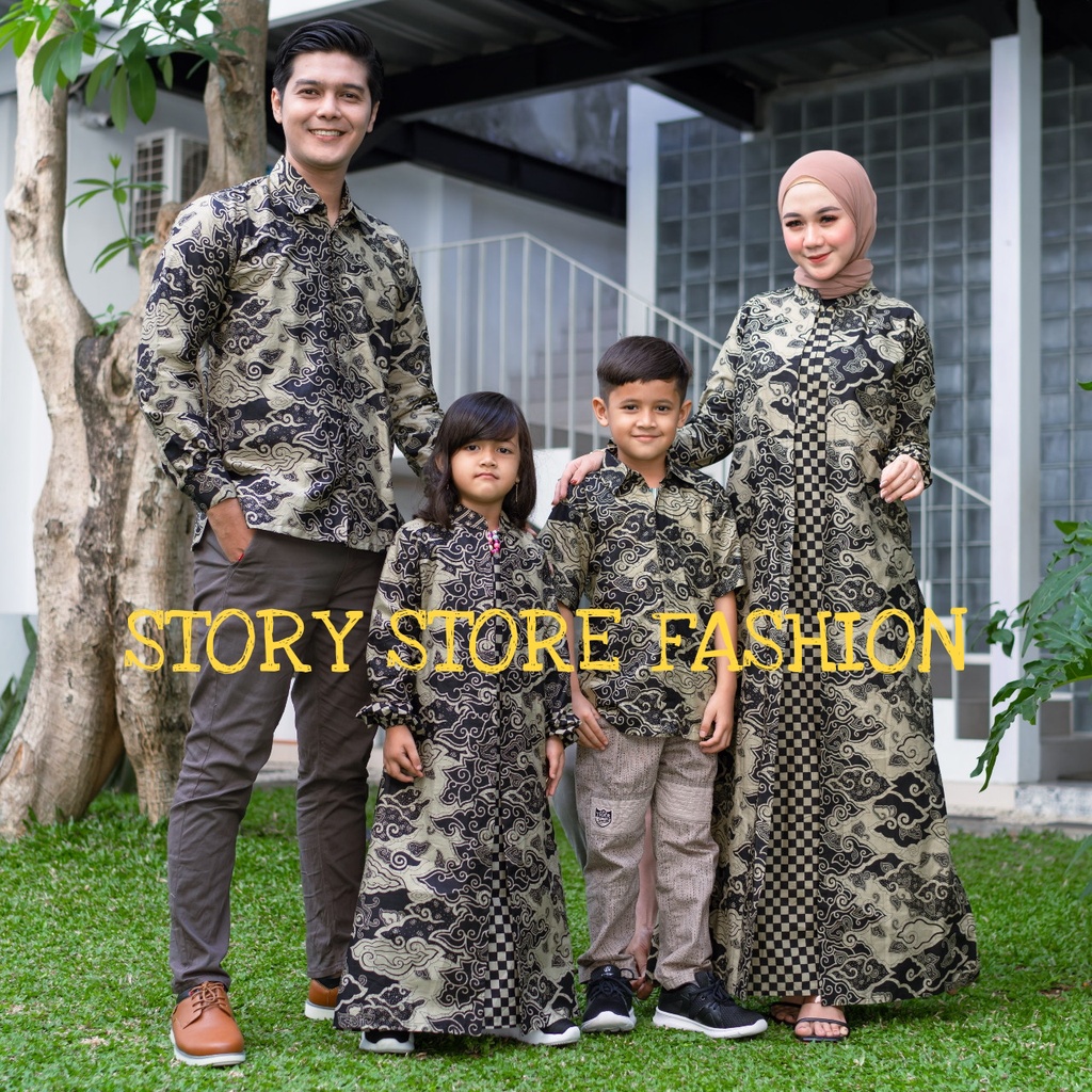 COUPLE KELUARGA KEMEJA MEGA MENDUNG