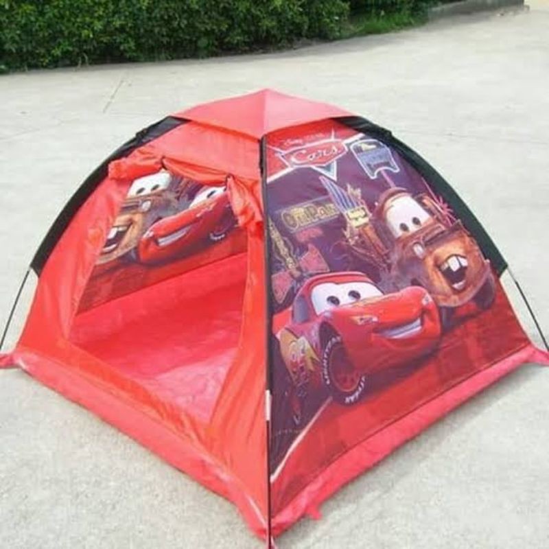 Mainan Tenda Camping Anak Karakter - Rumah Rumahan Istana Edukatif