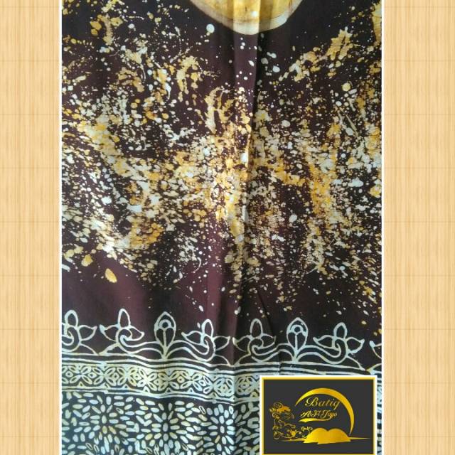 

Batik Tulis Coret Kombinasi Lukis