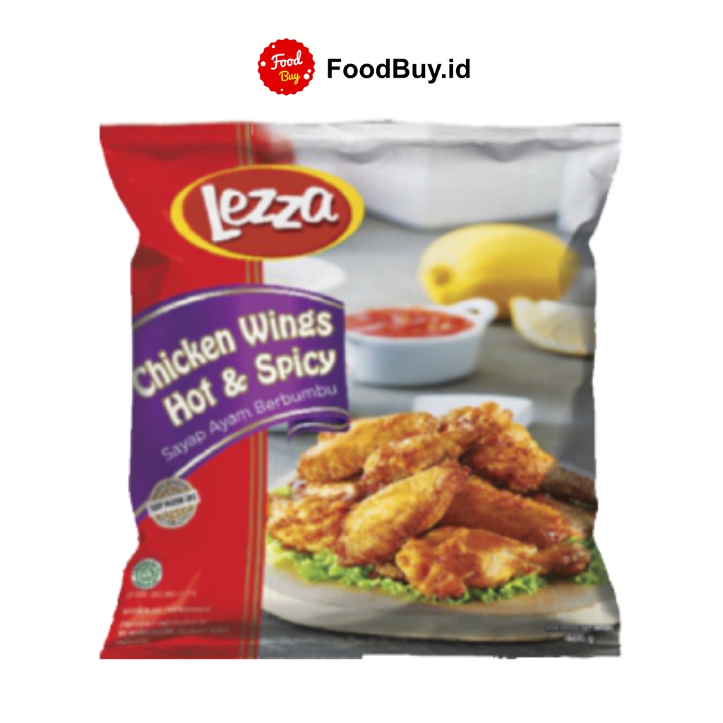 Jual Lezza Chicken Wings Hot And Spicy 400 Gr Shopee Indonesia