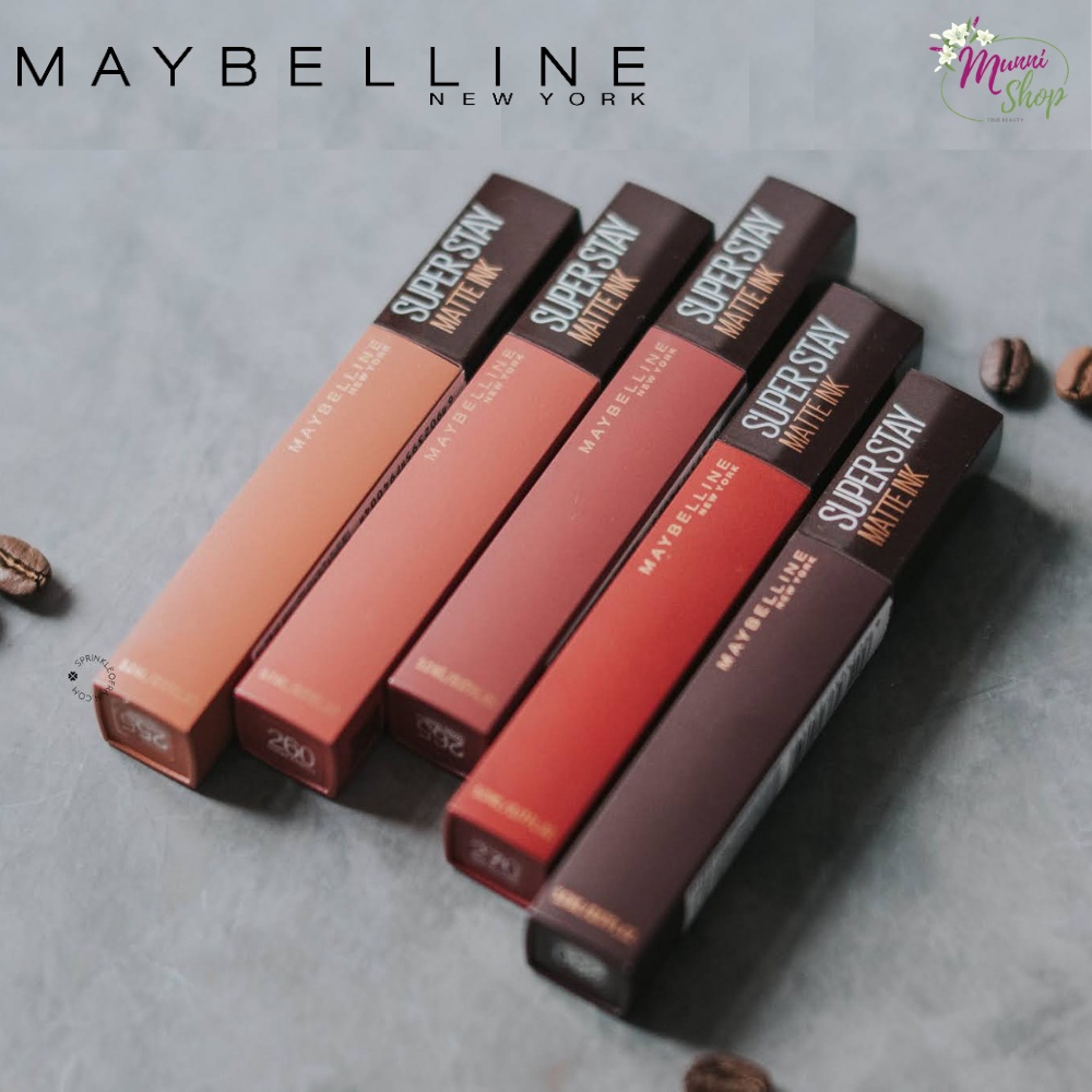 Maybelline Superstay Matte Ink Coffee Edition