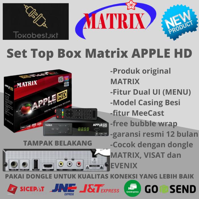 Set Top Box Dvb T2 Matrix Apple Hd New