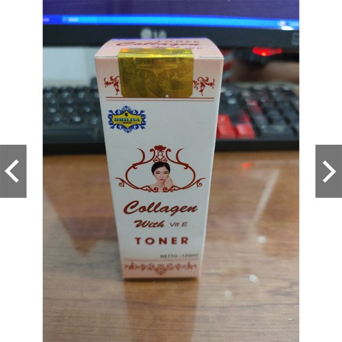 [BPOM] TONER COLLAGEN PLUS VIT.E 100ML / COLAGEN DHILISA