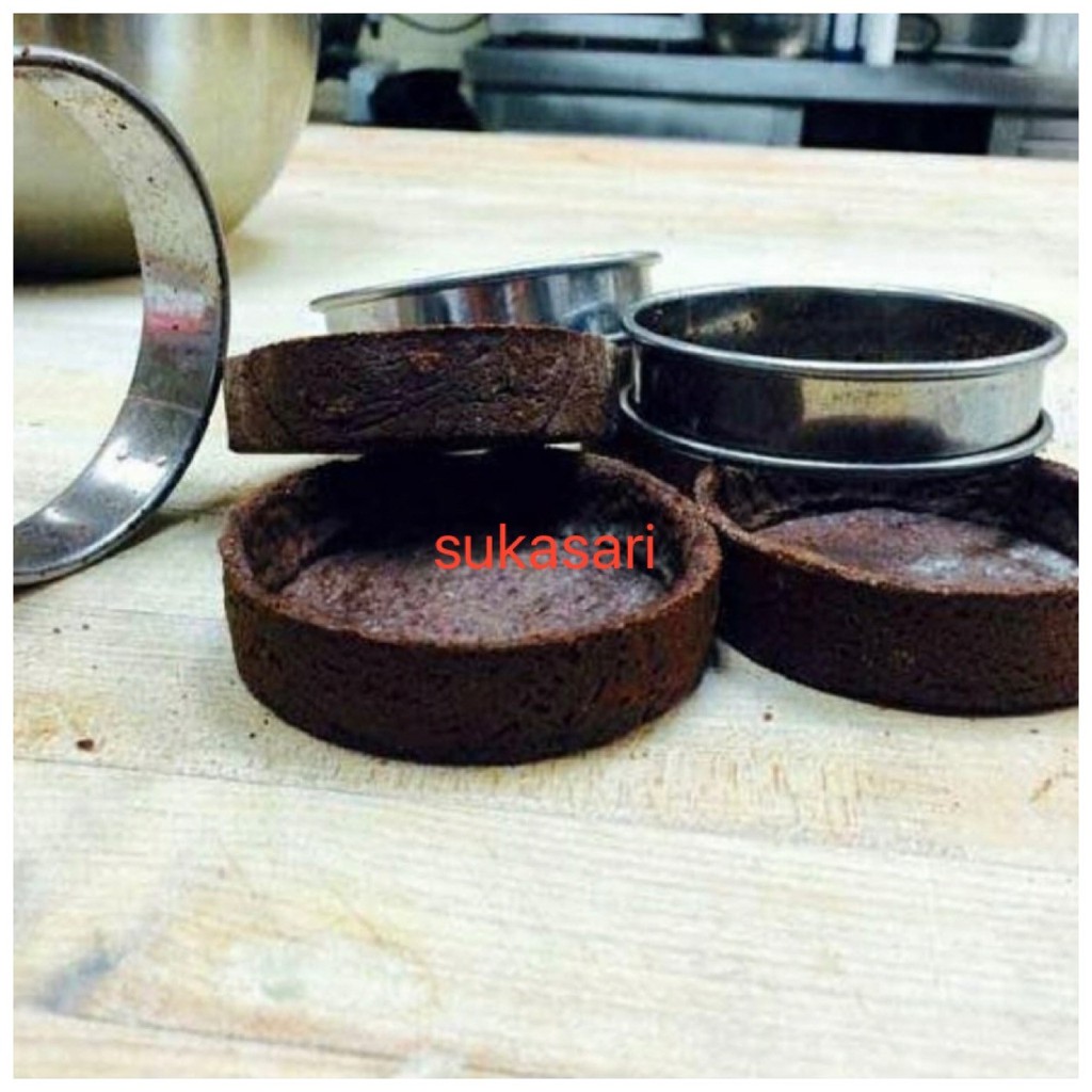 Ring tart bulat cetakan tart ring kawat double 1 pc