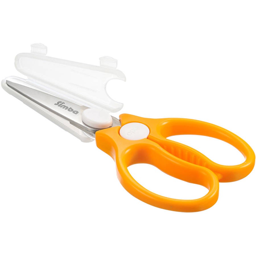 

Simba Baby Food Scissors Green/Orange -- 09-1739