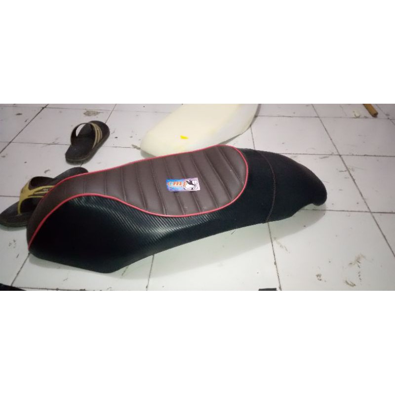 Jok Honda scoopy jok caferacer/jok motor scoopy seat